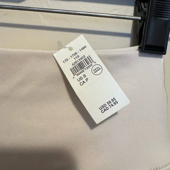 Aerie Cream Pleated Skort - Picture 3 of 5